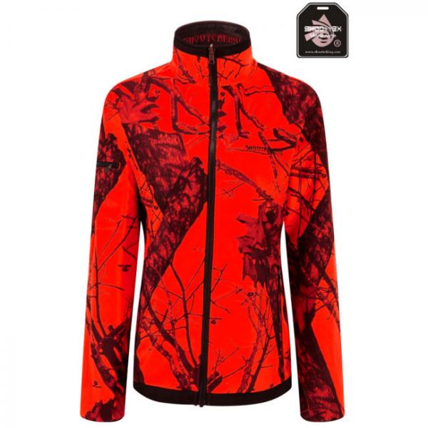 SHOOTERKING Mossy Blaze | Softshelljacke Damenjacke Wendbar